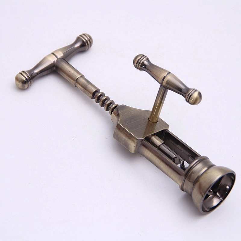 Professional Wine Opener, Retro Corkscrew Zinc Alloy with for Waiters Wbb17231